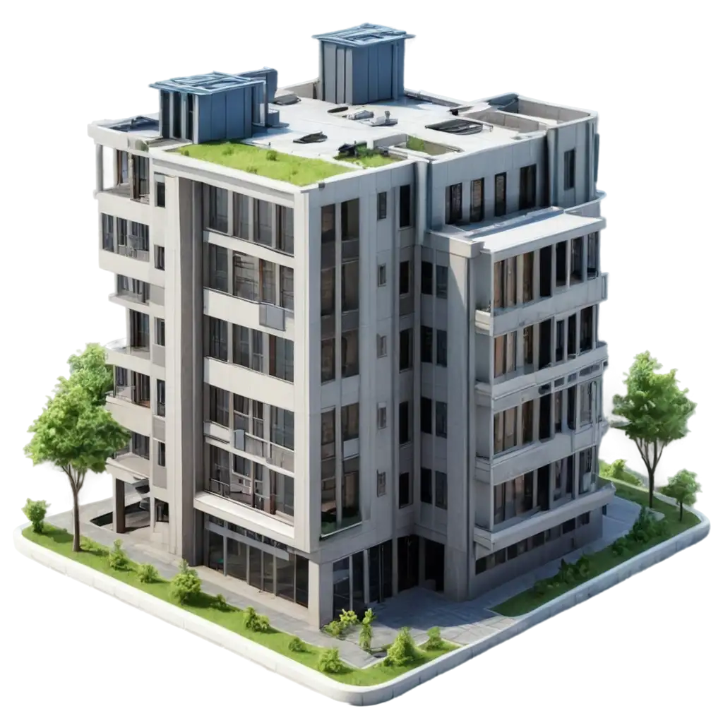 3D-Building-with-Perspective-at-Plan-Level-PNG-Image-for-Architectural-Visualization