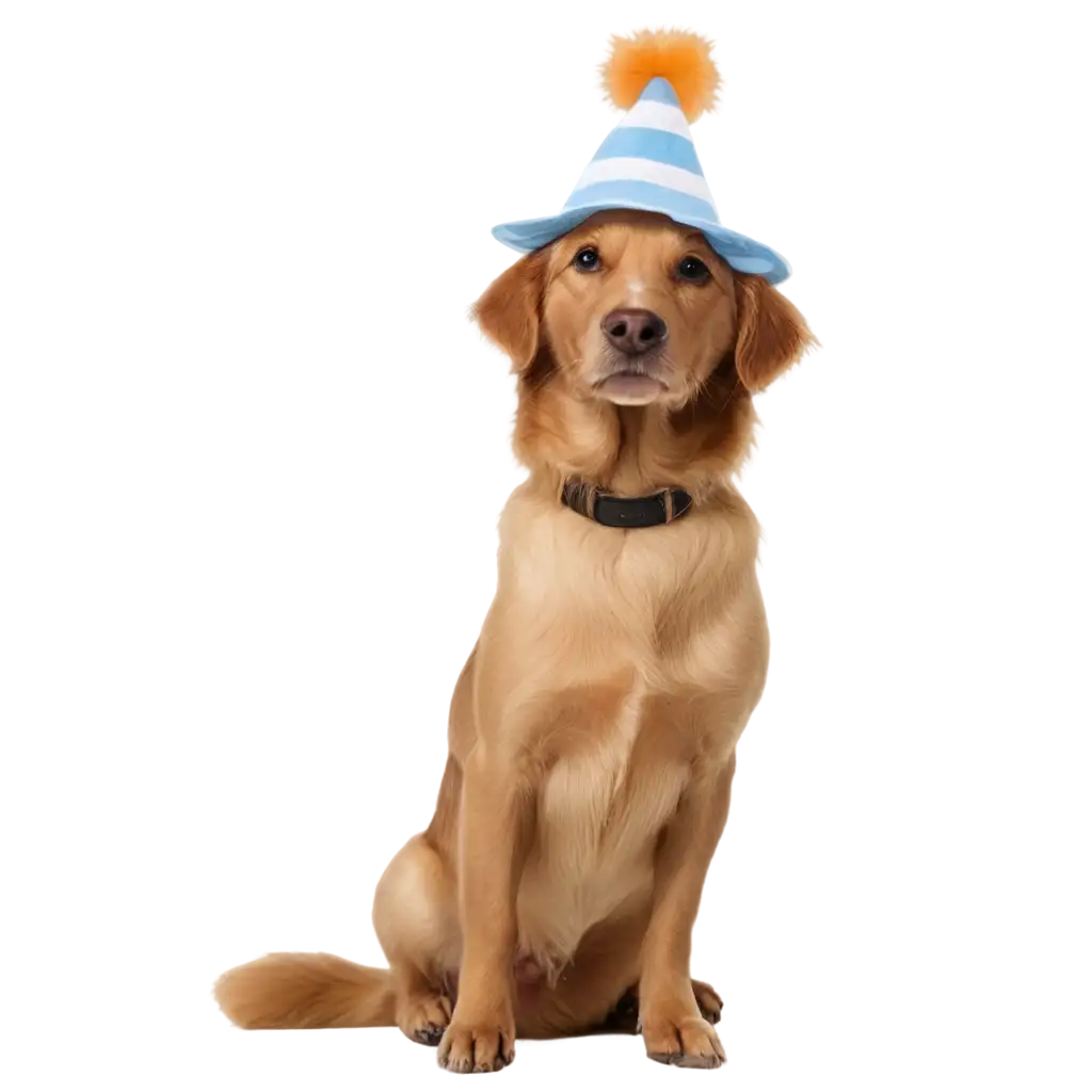 Adorable-Dog-in-a-Hat-PNG-Image-for-Creative-Projects