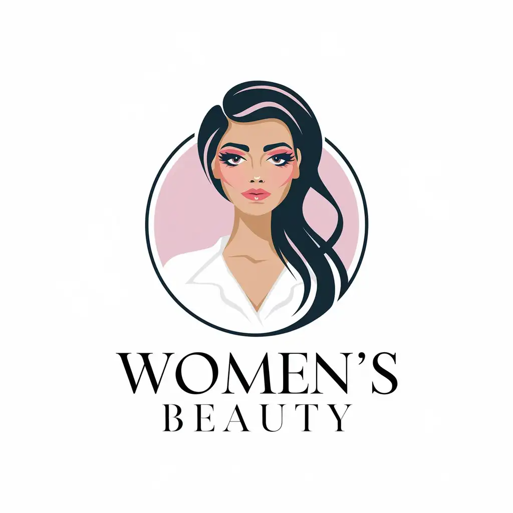 LOGO Design for Womens Beauty Elegant Symbol of Beauty and Moderation for Spa Industry