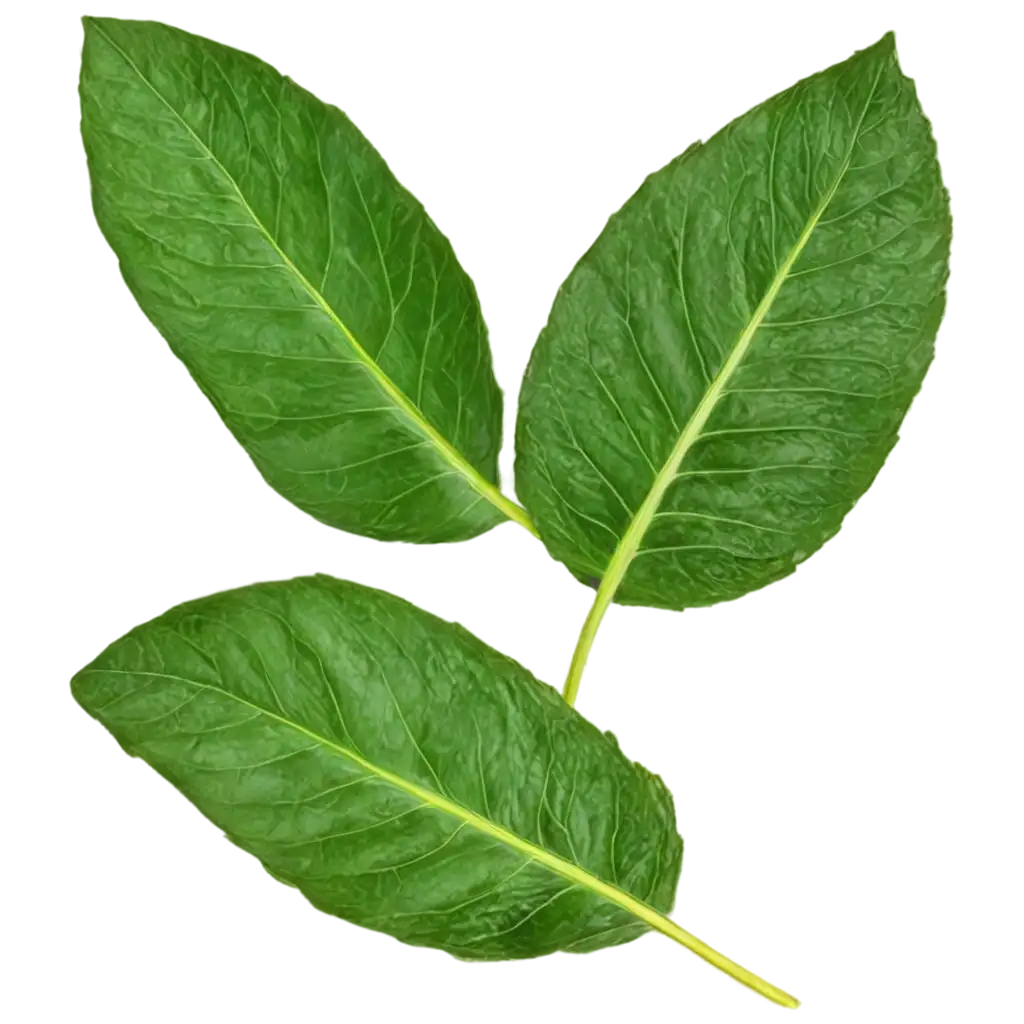 Daun-Bayam-PNG-Image-HighQuality-Transparent-Green-Leaf-for-Creative-Use