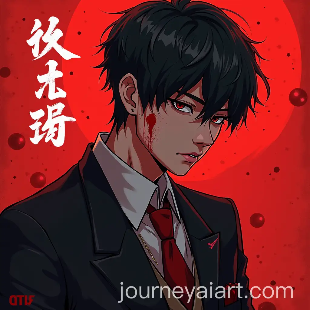 Anime-Kpop-Album-Cover-with-Blood-and-Enemies