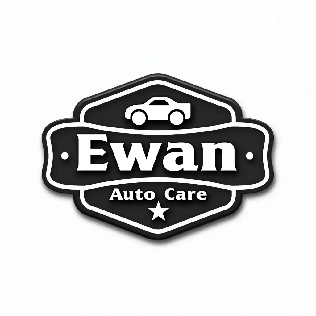 ProfessionalAI-Art-Prompt-Expansion-and-Memorable-Ewan-Auto-Care-Car-Detailing-Logo-Design
