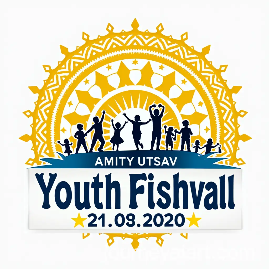 Vibrant-Youth-Festival-Logo-with-Mandala-Design-and-Activity-Silhouettes