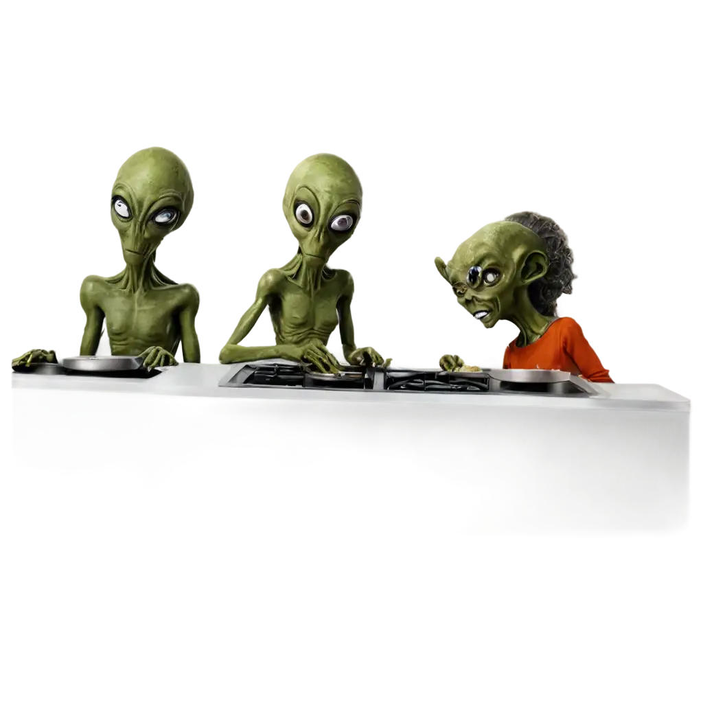 Aliens-in-the-Kitchen-PNG-Image-Extraterrestrial-Encounter-Amidst-Cooking-Chaos
