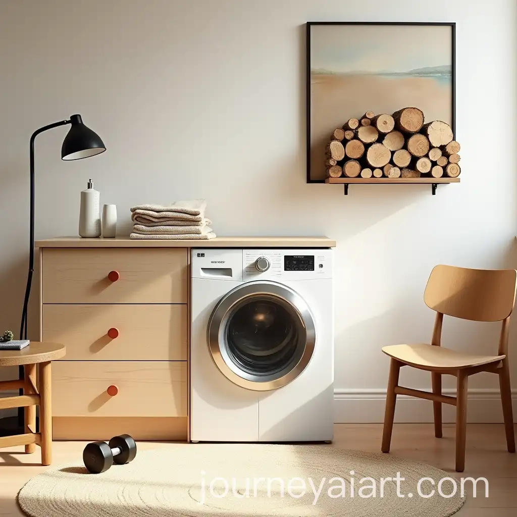 Cozy-Minimalist-Laundry-Room-with-Modern-Aesthetics