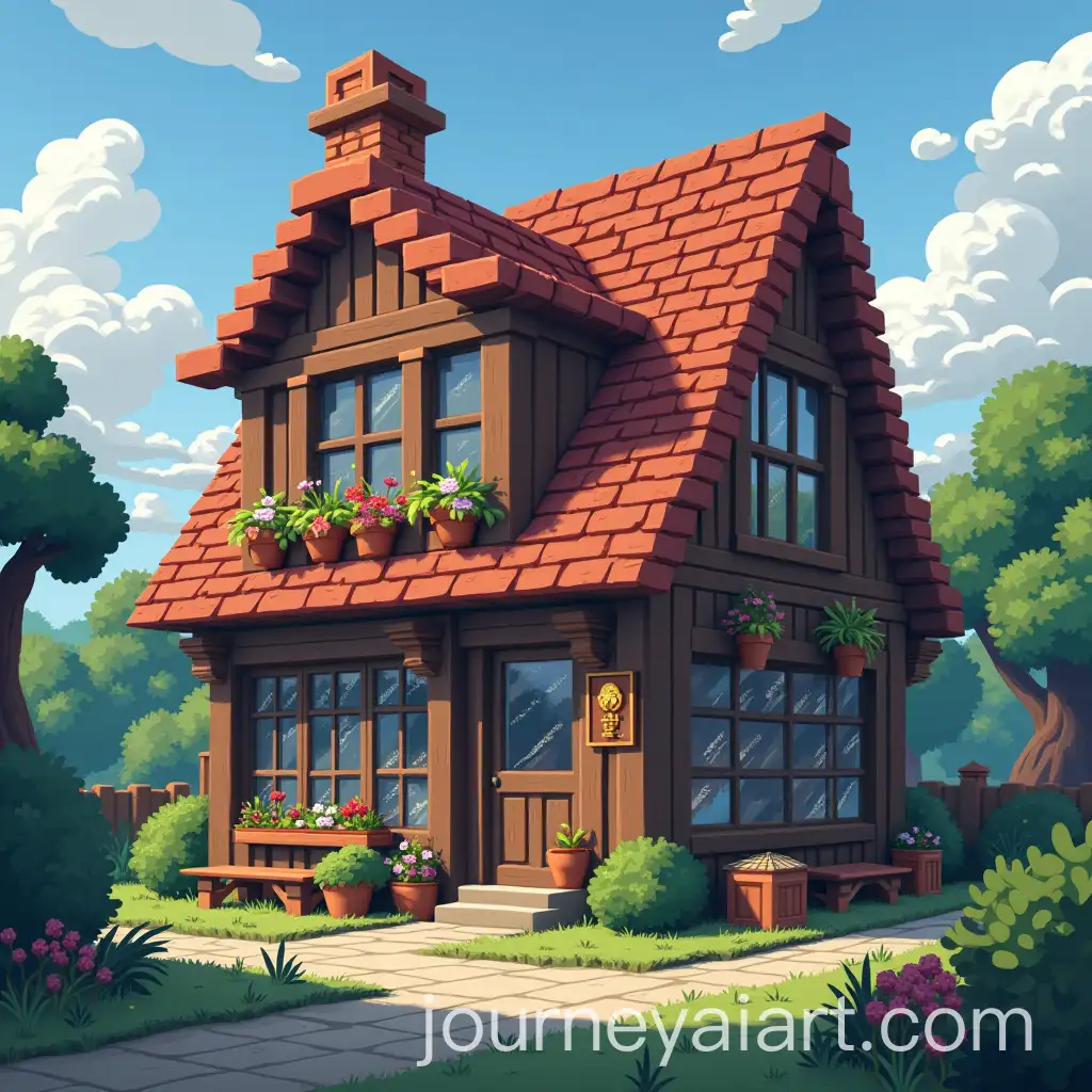 AI-Image-Prompt-ExpansionMinecraft-Style-Shop-with-Detailed-Architecture