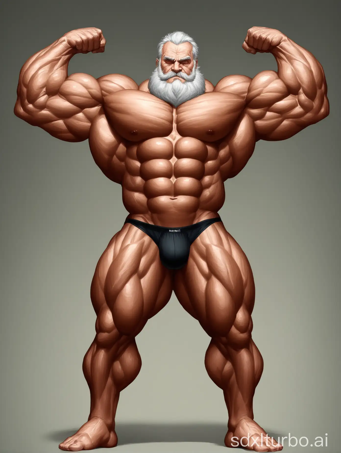 Giant-Old-Man-Flexing-Muscles-in-Underwear