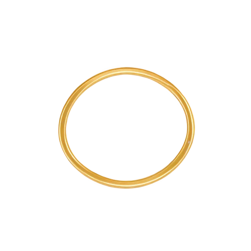 Realistic-3D-Golden-Circle-PNG-for-HighQuality-Visual-Design-and-Graphics