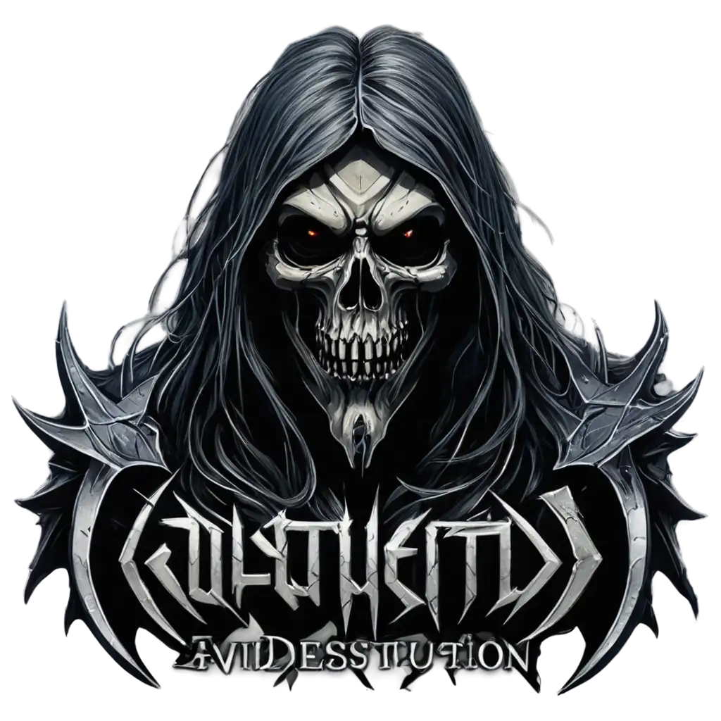 Futuristic-PNG-Logo-for-Death-Metal-Band-Evil-Destruction