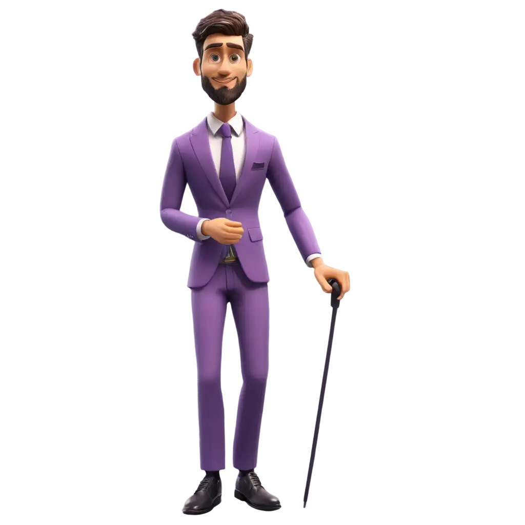 Animated-Groom-in-Purple-Suit-PNG-Image-Elegant-and-Vibrant-Character-Illustration