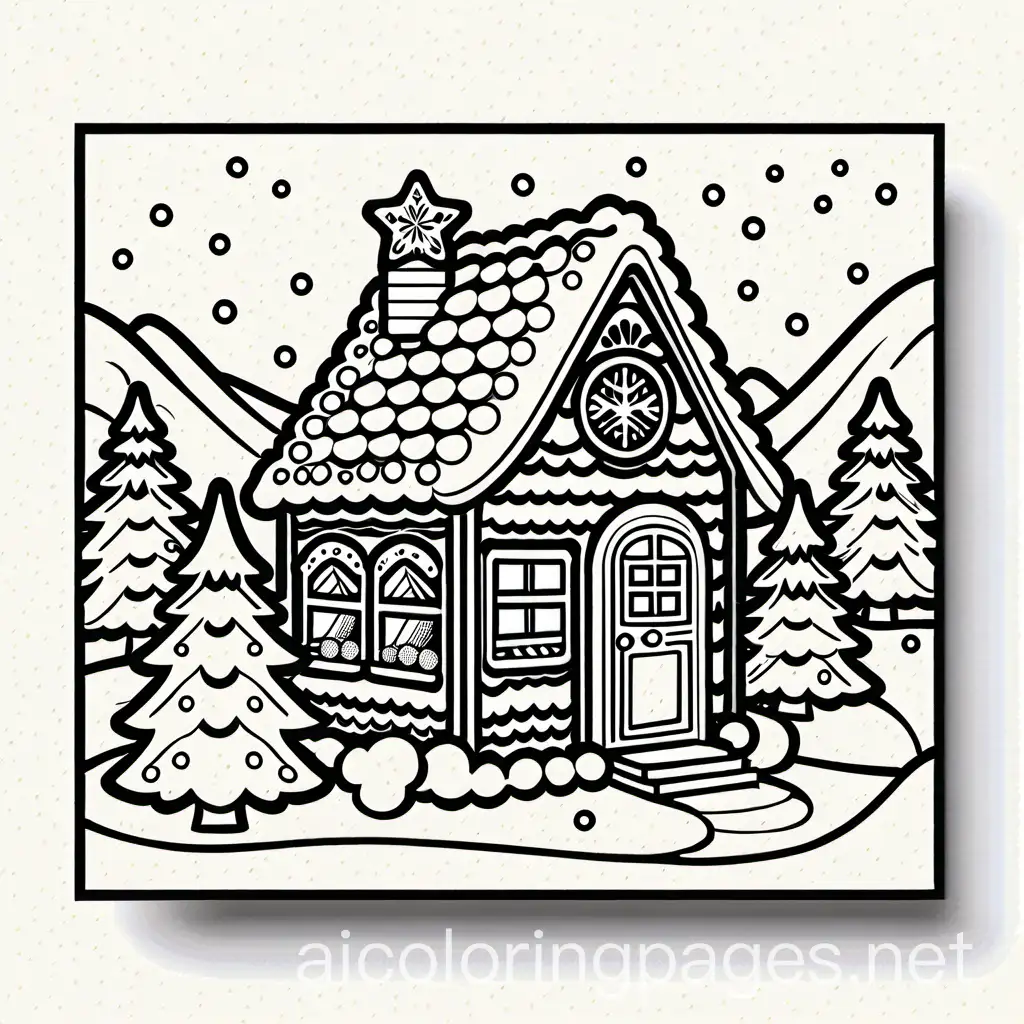 Merry-Christmas-Christian-Family-Enjoys-Gingerbread-House-and-Snowy-Gifts