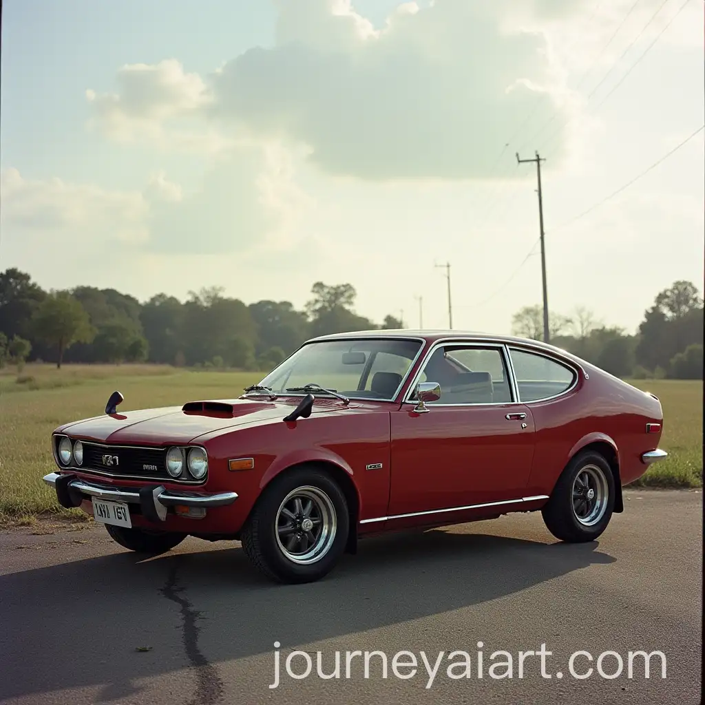 Subaru-Coupe-Fastback-and-Toyota-Celica-GT-1974-Fastback-Side-and-Rear-Silhouettes