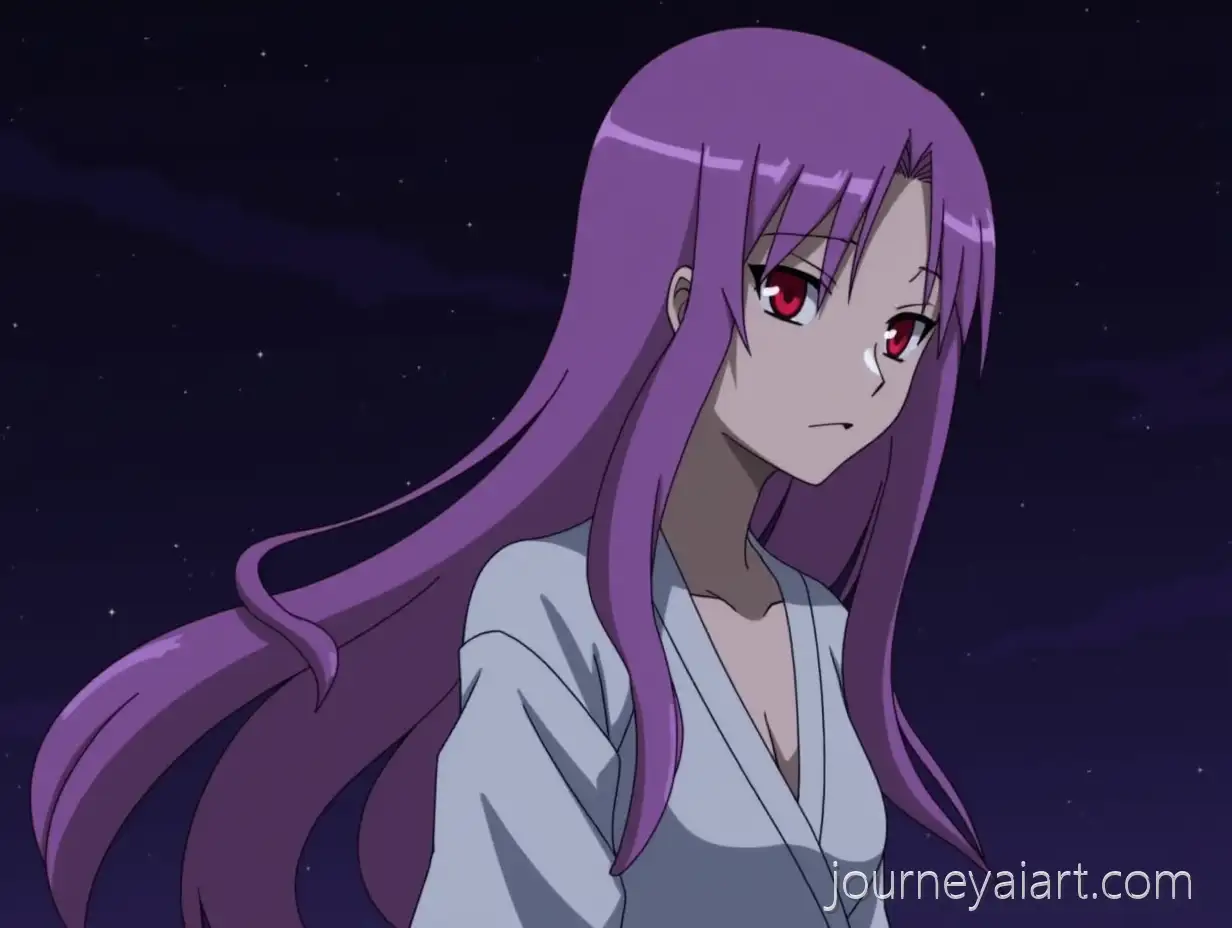 Serious-Woman-ArrAI-Art-Prompt-Expansionancar-from-Bleach-with-Long-Purple-Hair-and-Red-Eyes-in-Modern-Anime-Style