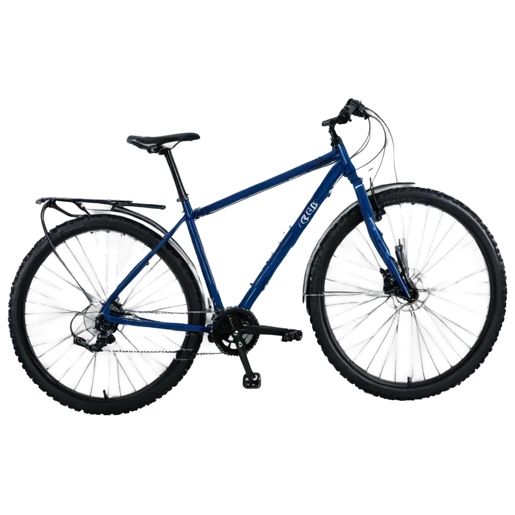 Mountain bike dark blue