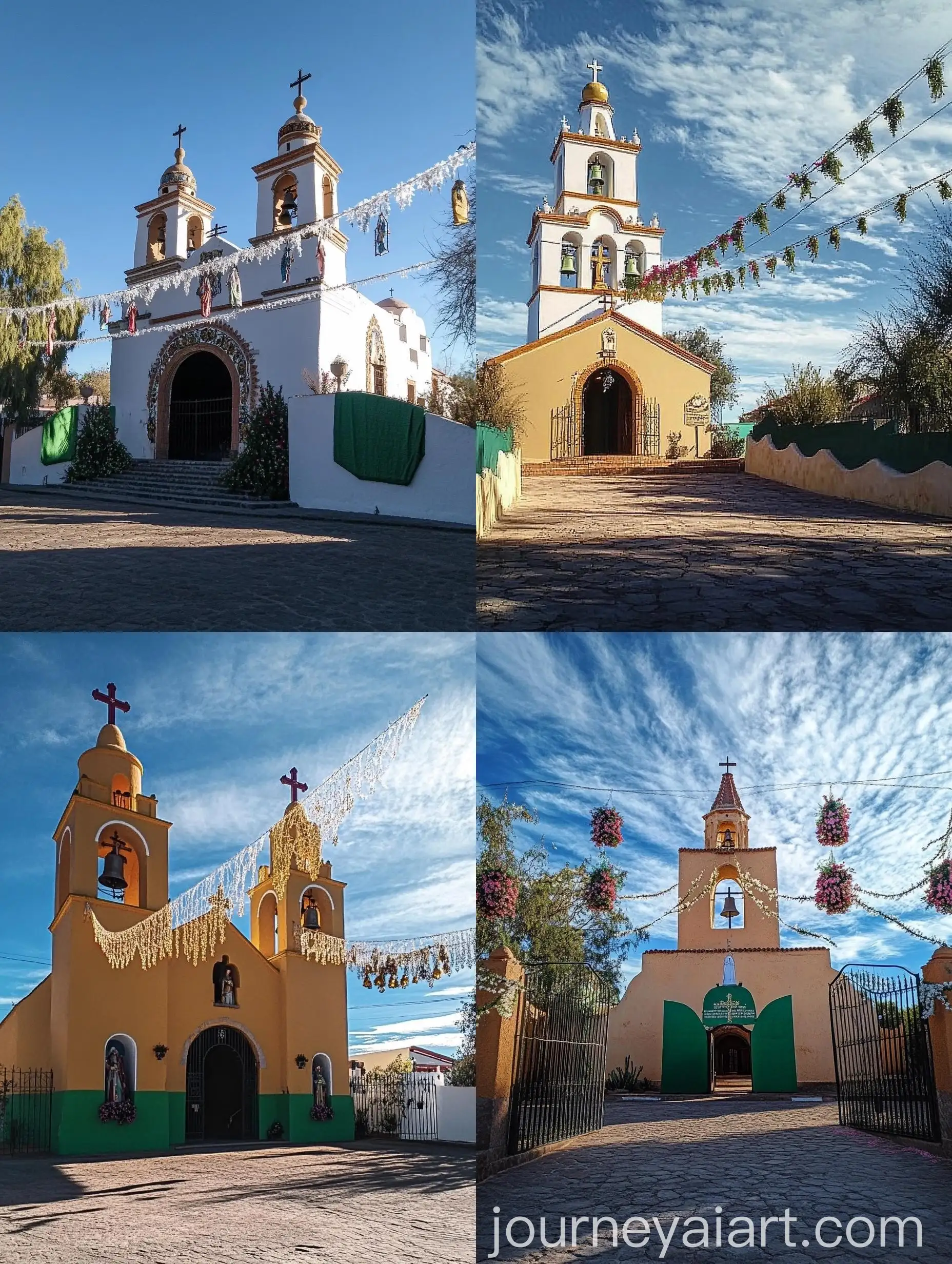 Realistic-Church-of-La-Mesilla-Hidalgo-in-Panoramic-View