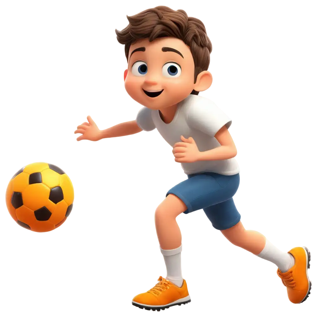 Kid-Playing-Football-Vector-PNG-for-Clear-and-Vibrant-Digital-Art