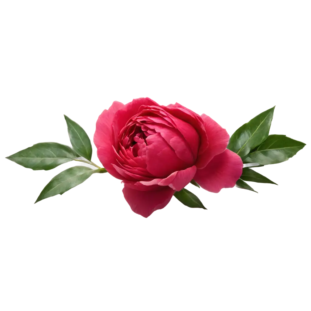 PeonyShaped-Red-Rose-PNG-Capture-the-Elegance-of-Nature-in-HighQuality-Format