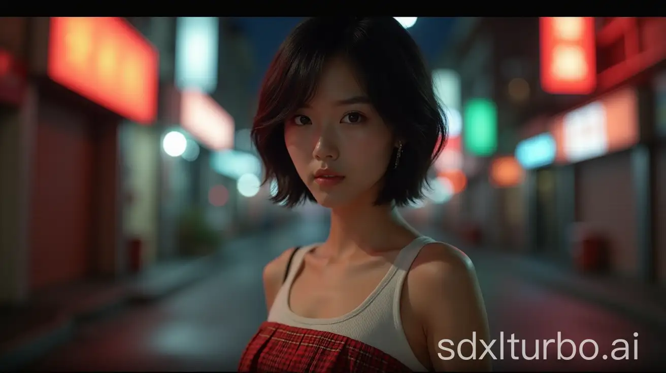 Confident-18YearOld-Chinese-Girl-in-Urban-Night-Scene