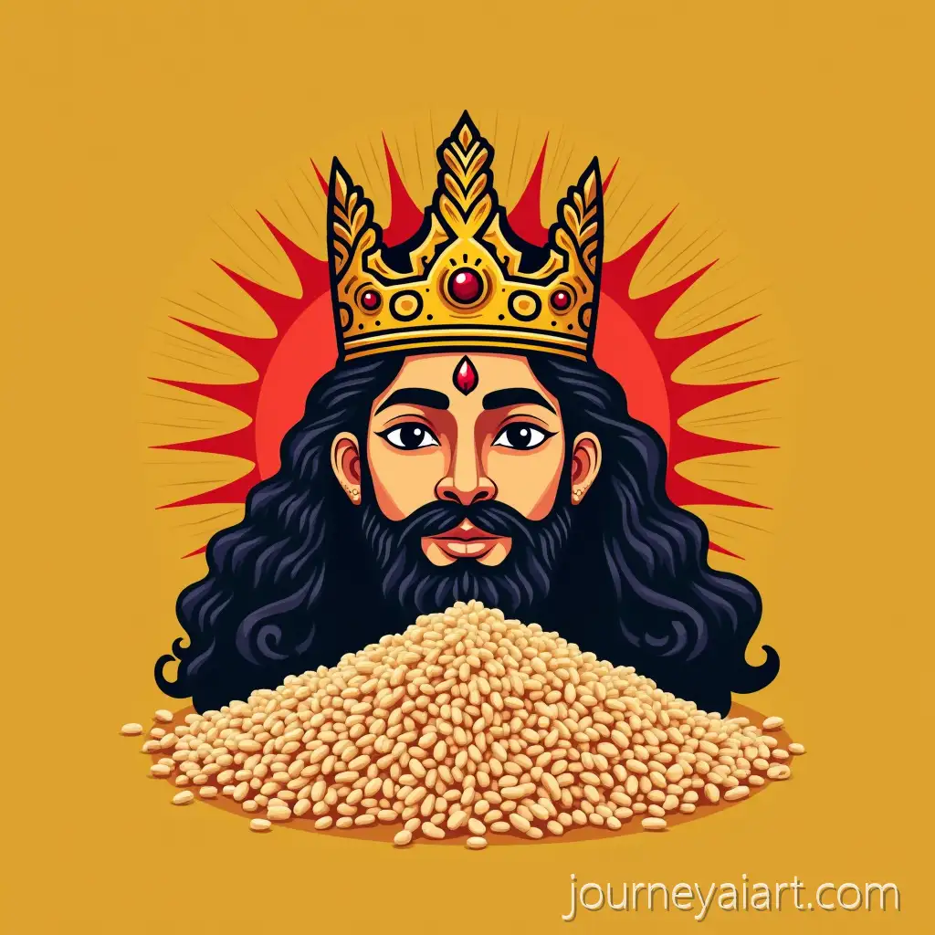 Chola-king-rice-iconChola-King-Brand-Icon-with-Rice-Grains