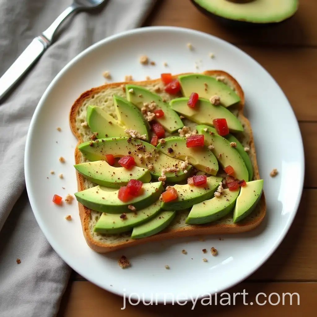 Realistic-Avocado-Toast-on-a-Food-PlateAI-Art-Prompt-Expansion-with-Garnishes