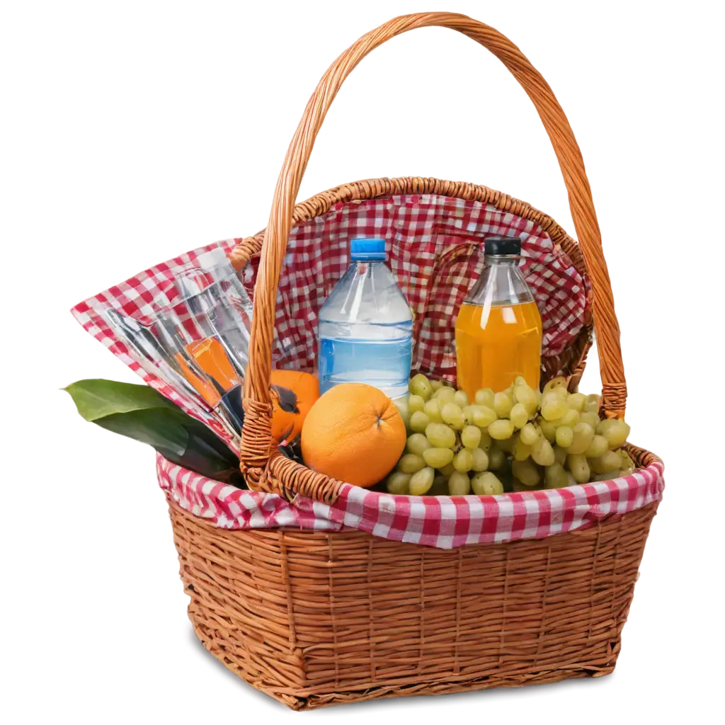 Vibrant-Picnic-Basket-with-Fresh-Fruits-and-Water-Bottle-PNG-Image-for-Crisp-Clarity