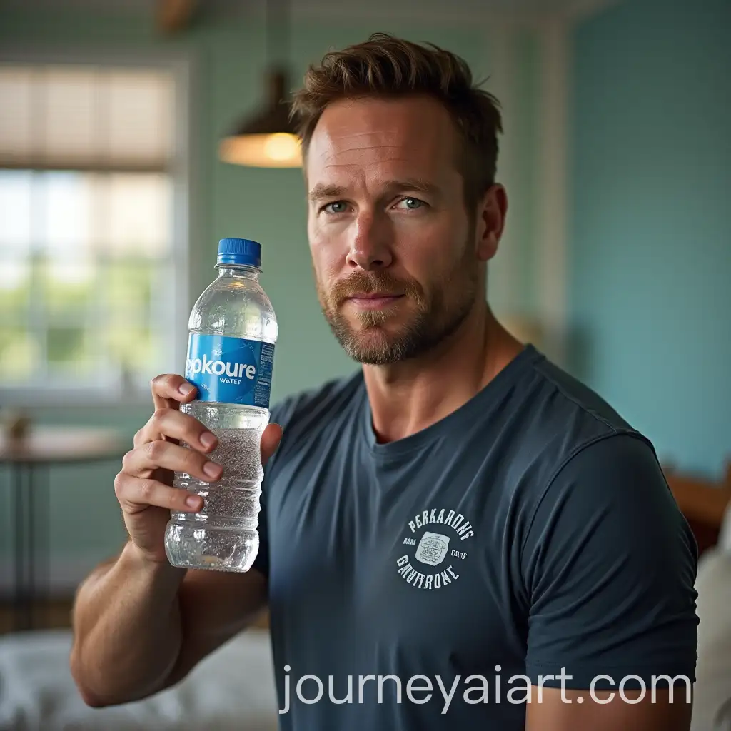 Chris-Pratt-Holding-Bottle-of-Pure-Water-in-Commercial-Style