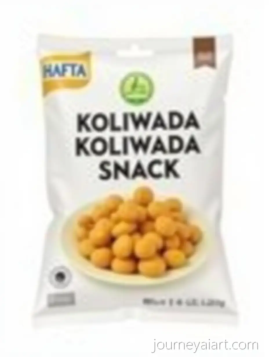 Hafta-Snacks-Chana-KoliwadaHafta-Snacks-packaging-Packaging-on-White-Standup-Pouch