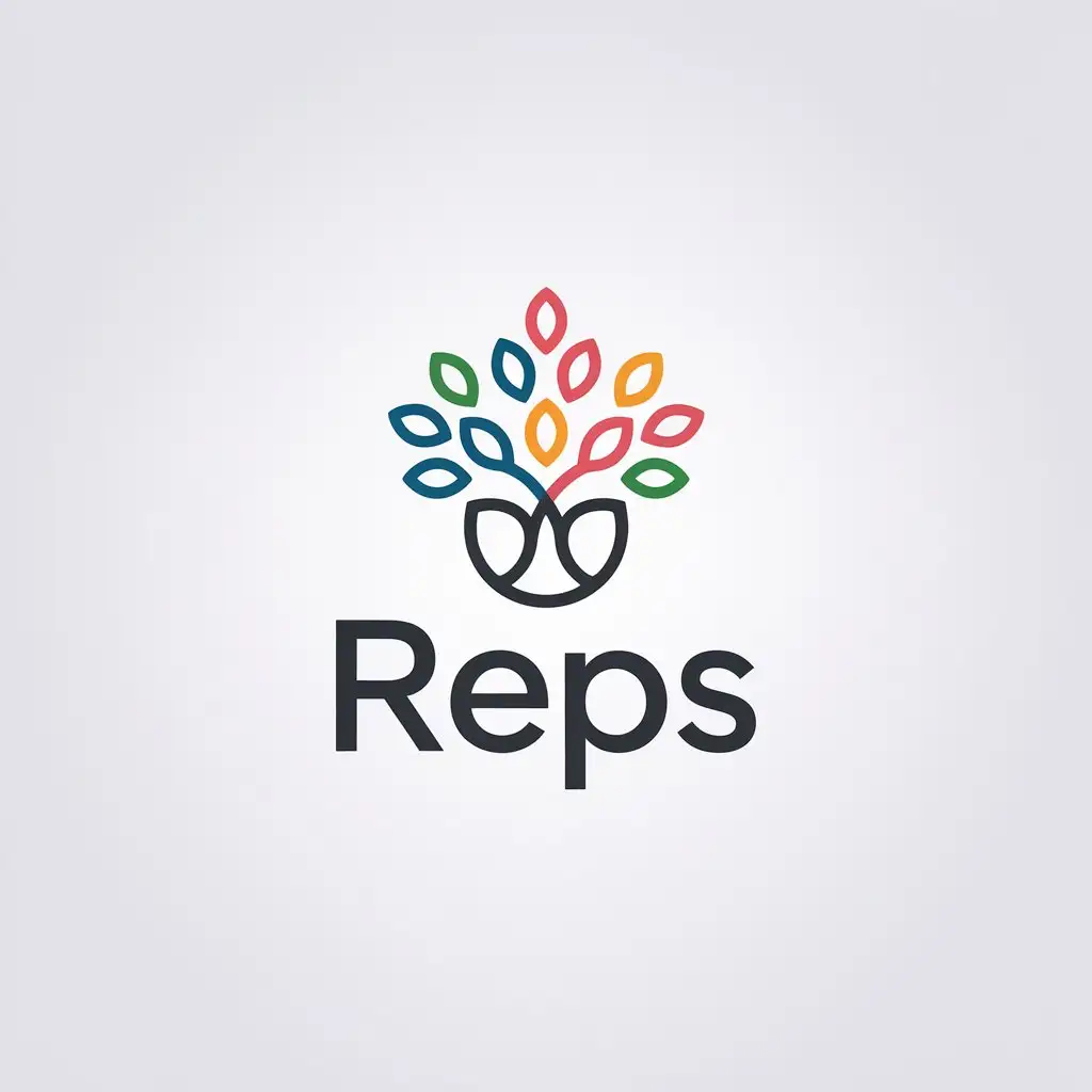 LOGO Design for REPS Simple Colorful Natural and Stylish with LifeRelated Services Theme