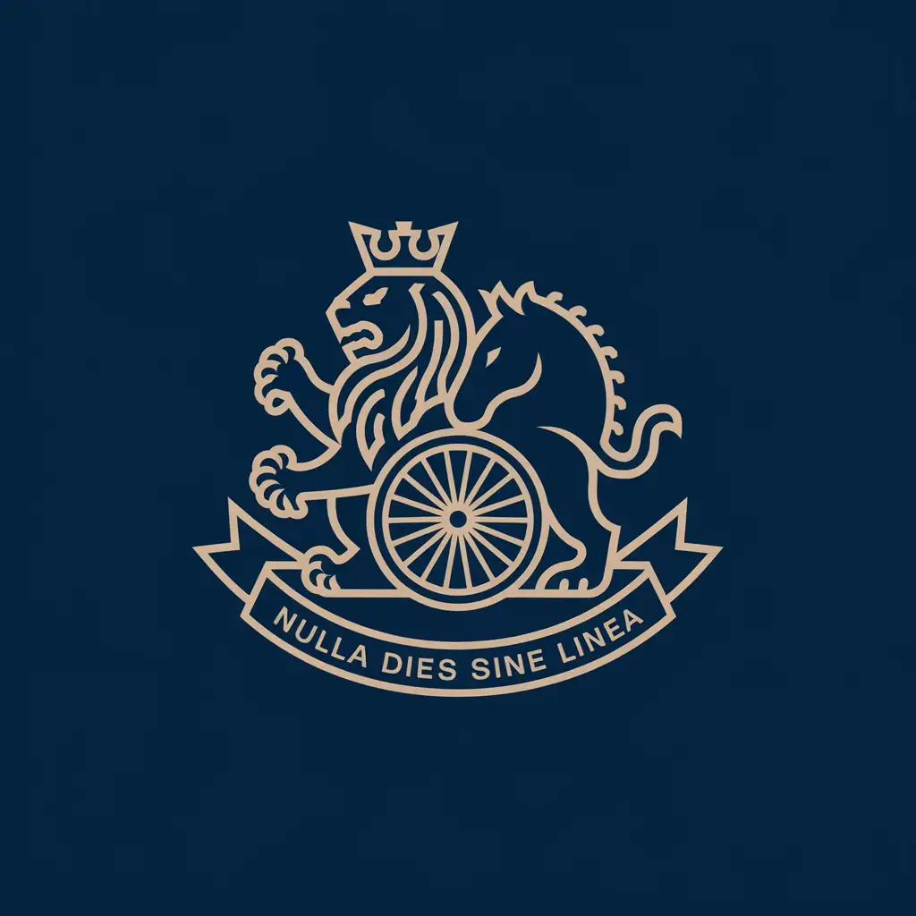 Elegant Crest Design Inspired by Retro Automotive Heritage