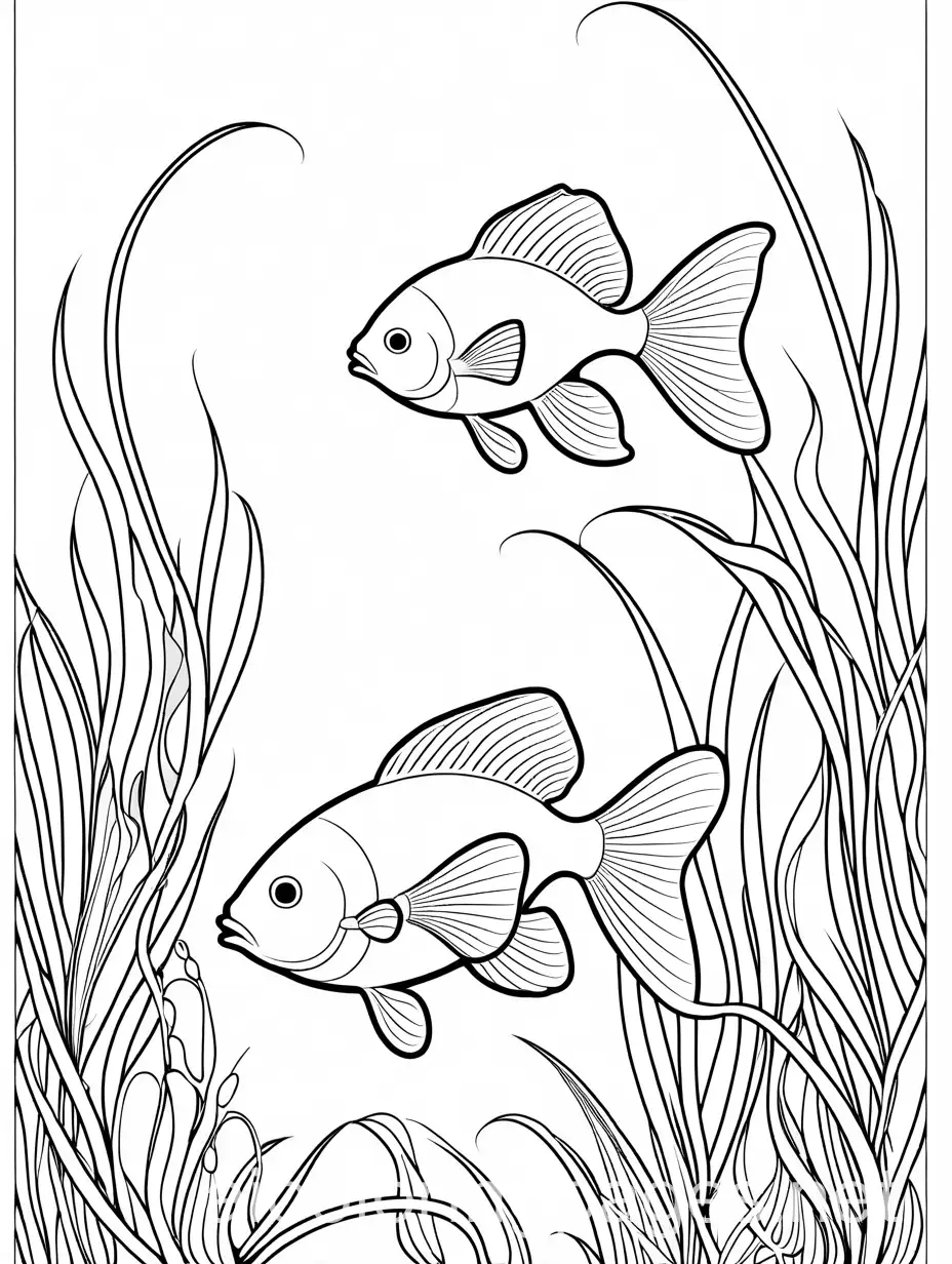 Simplistic-Fish-Coloring-Page-on-White-Background