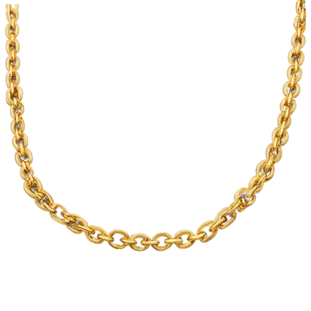 HighQuality-Gold-Chain-PNG-Image-for-Versatile-Usage-Across-Projects