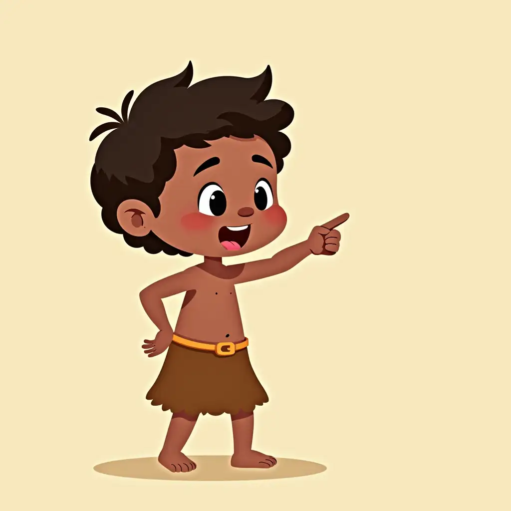 Indigenous-Child-Character-Pointing-to-the-Right