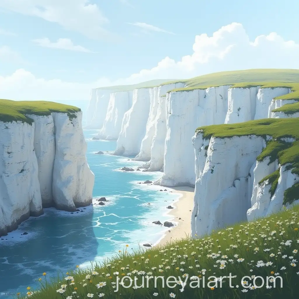 White-Cliffs-of-Albion-Overlooking-the-Sea