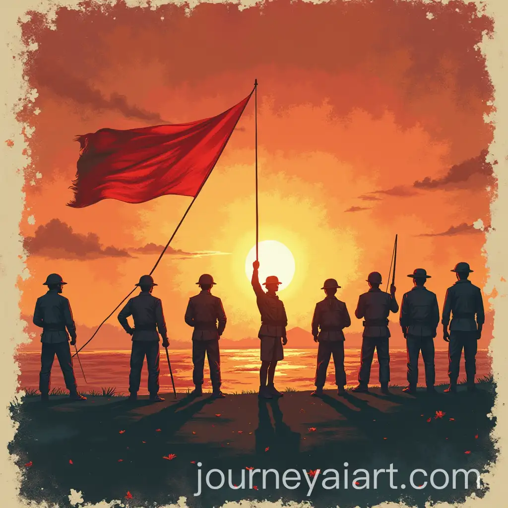 Entourage-for-World-War-II-8th-Anniversary-Poster-Celebration