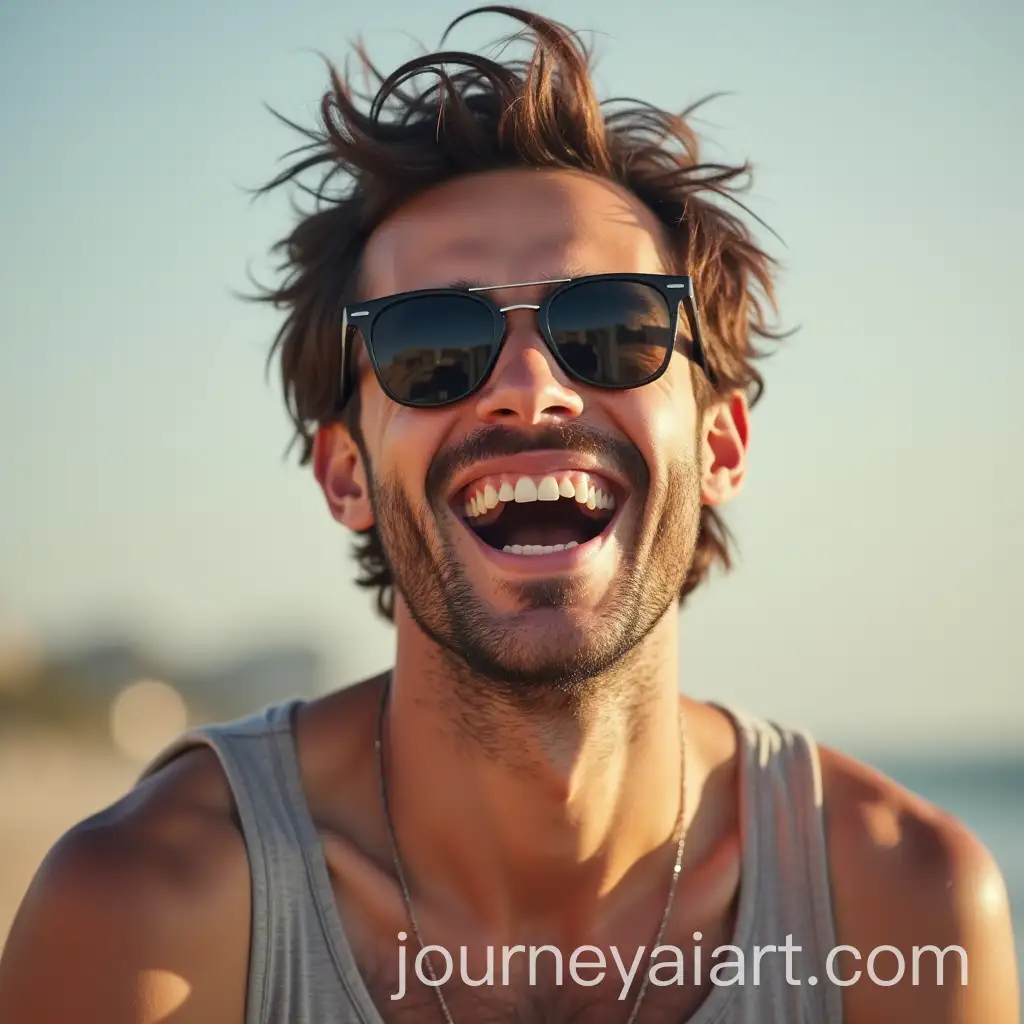 Happy-Young-Man-Wearing-Sunglasses