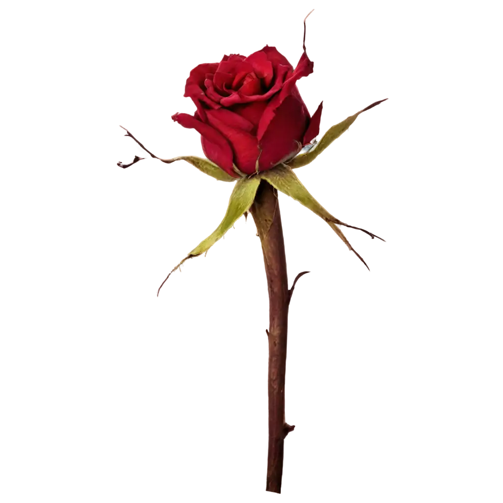 Dead-Rose-PNG-Image-Artistic-Depiction-of-Faded-Beauty