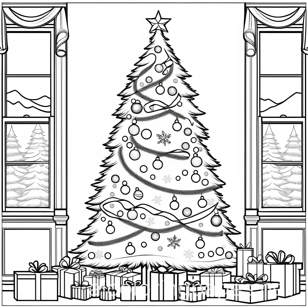 Simple-Christmas-Coloring-Page-for-Kids