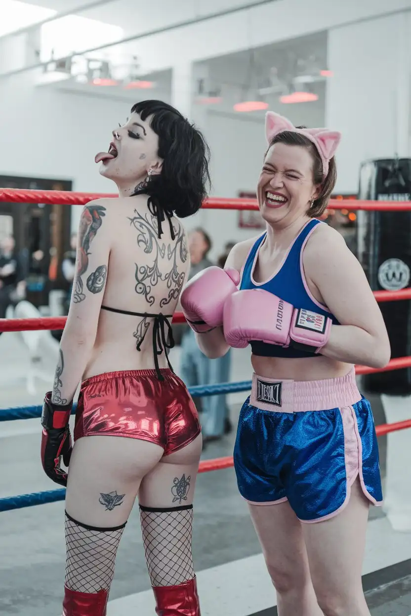 Goth-Woman-with-Occult-Tattoos-and-Boxing-Gear-Companion