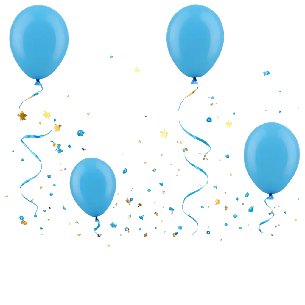 Blue-Balloons-with-Confetti-and-Blue-Stars-PNG-Image-for-Celebrations-and-Designs