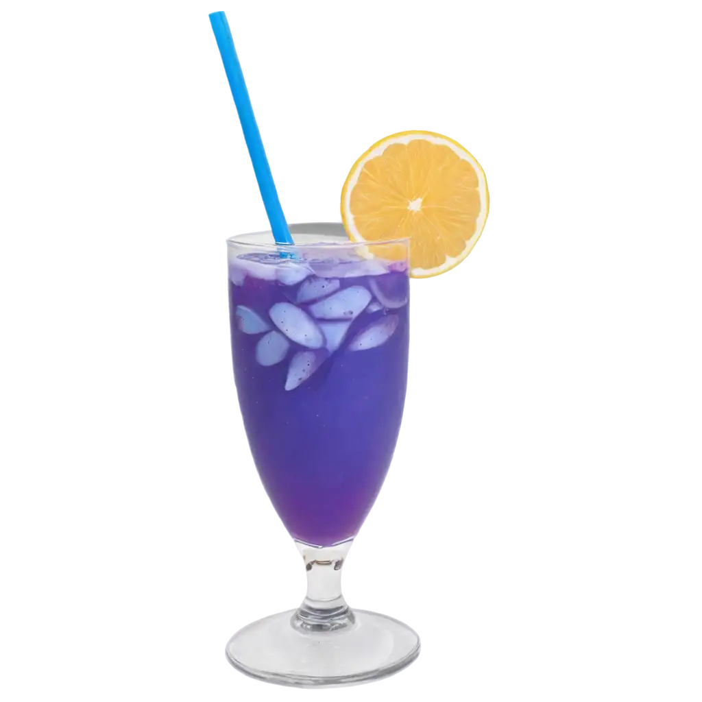 Exquisite-Butterfly-Pea-Flower-Lemonade-PNG-Image-Refreshing-Visual-Delight