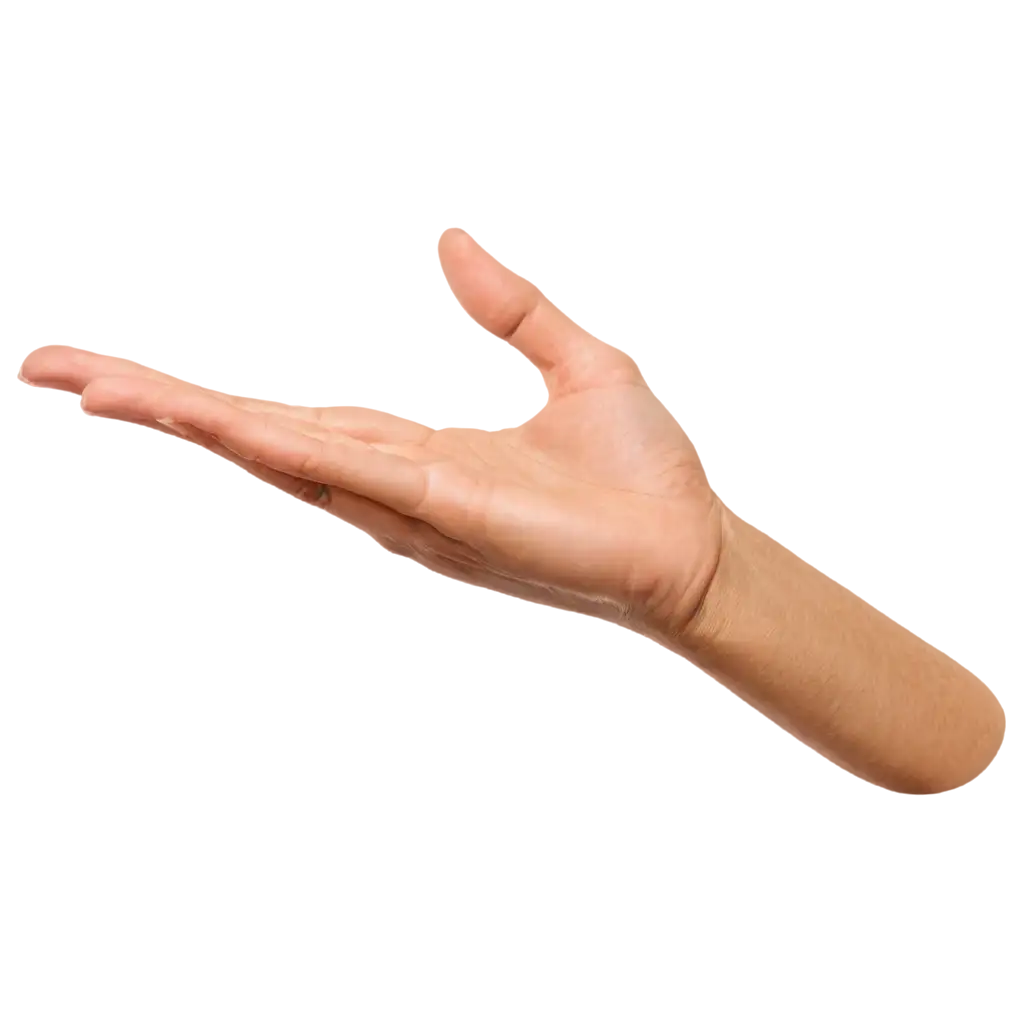 Realistic-Human-Hand-with-Circle-PNG-Perfect-for-Transparent-Image-Use