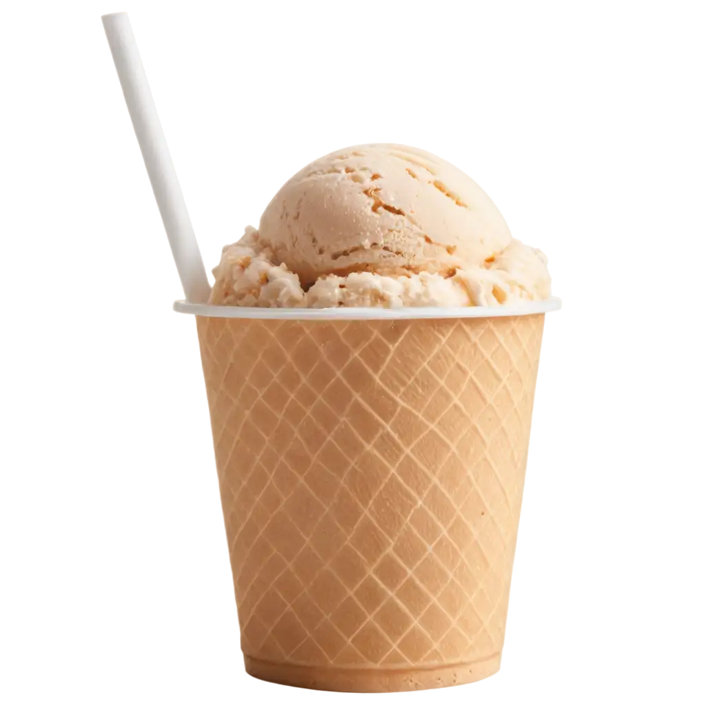 HighQuality-PNG-Image-of-Ice-Cream-in-a-Plastic-Cup-for-Versatile-Use