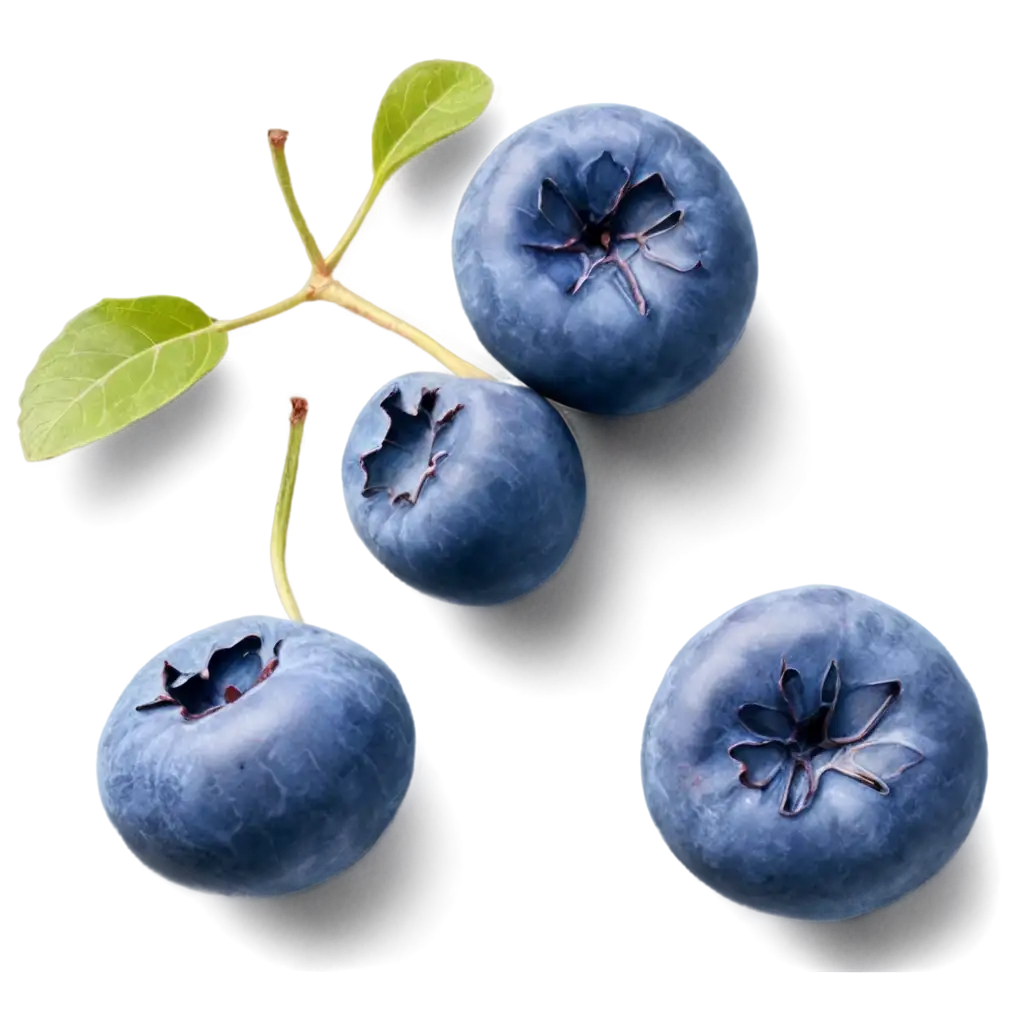 HighQuality-PNG-Image-of-a-Single-Blueberry-with-a-Light-Shadow