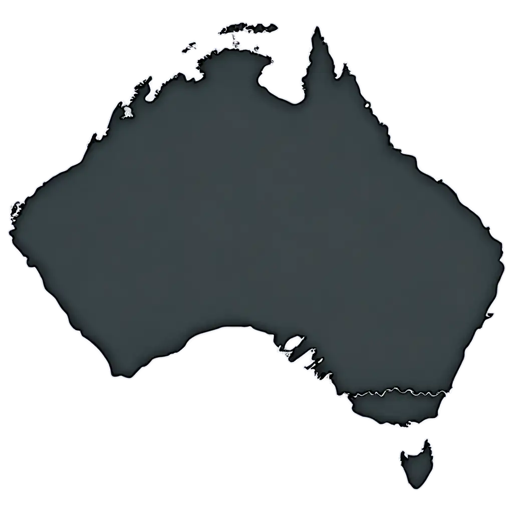 Vector-Australia-Map-PNG-for-Circular-Shipping-Label-Packaging-HighQuality-Scalable