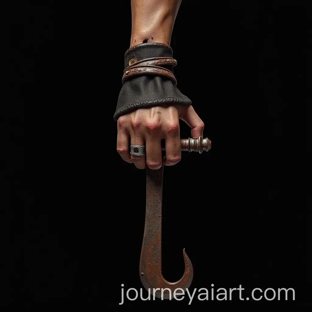 Detailed-TopDown-View-of-Pirate-Hand-with-RustAI-Image-Expansiony-Cutlass-and-Scars