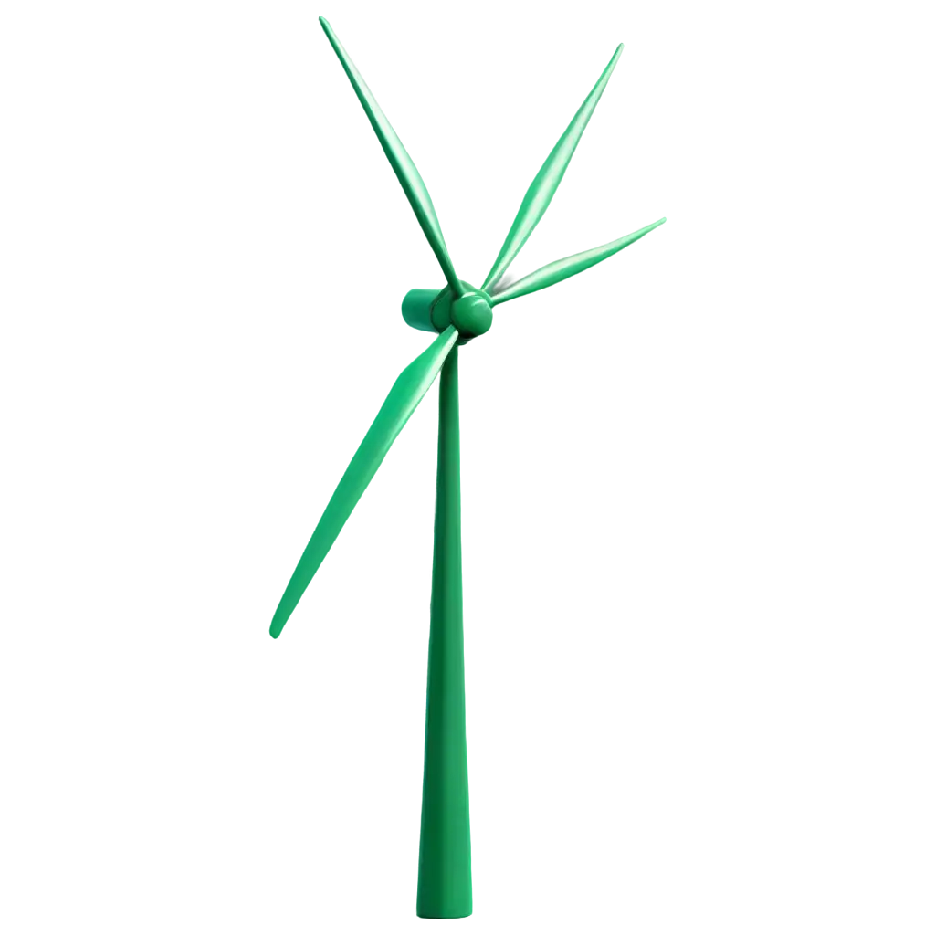 Stylized-3D-Wind-Turbine-PNG-Image-with-Dark-Green-Background-for-EcoFriendly-Design