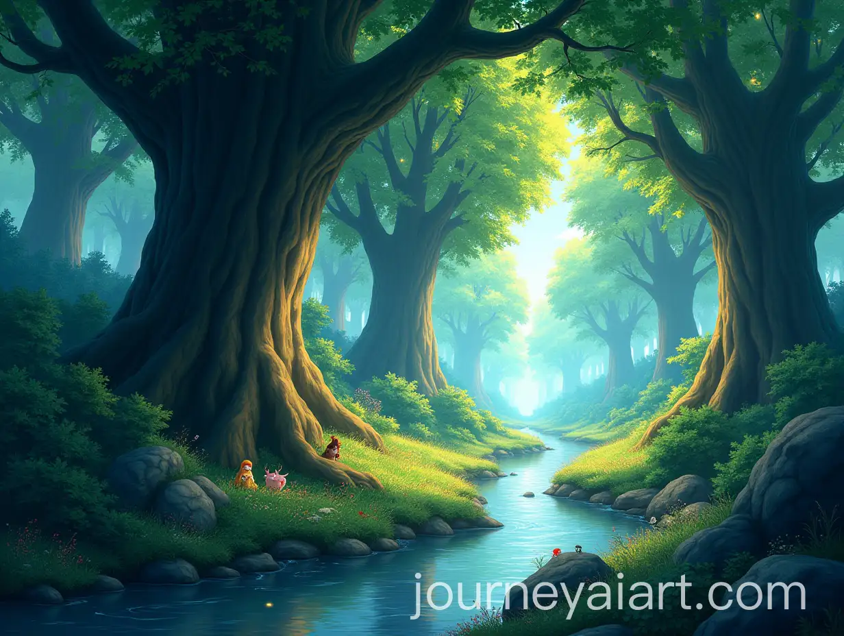 Enchanted-Forest-with-Mystical-Creatures-in-4K