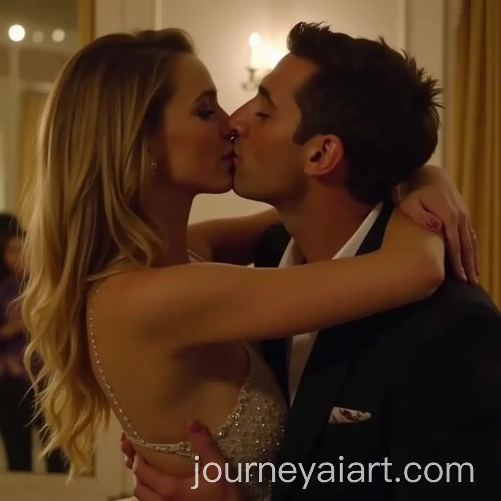 Elizabeth-Olsen-and-Sydney-Sweeney-in-a-Romantic-Embrace