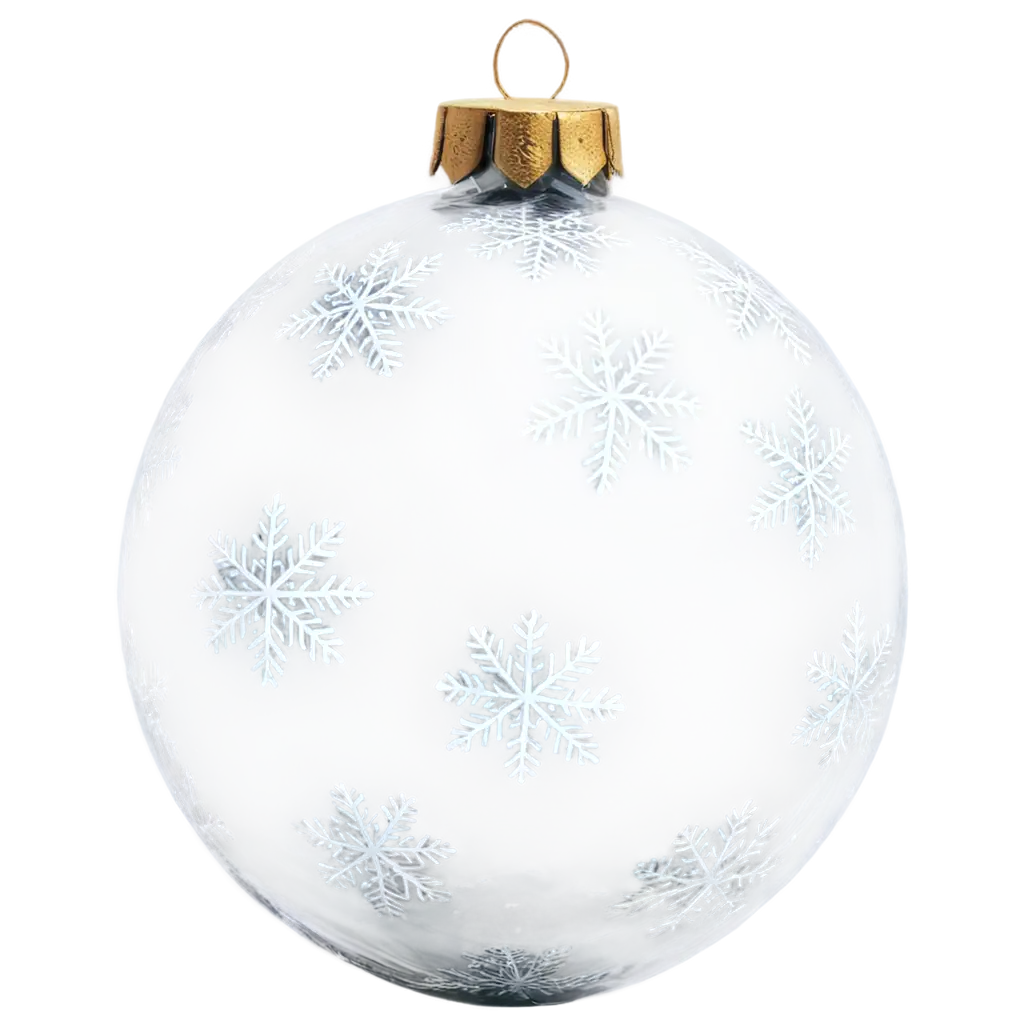 Transparent-Christmas-Tree-Ball-PNG-with-Snowflakes-HighQuality-Holiday-Decoration-Image