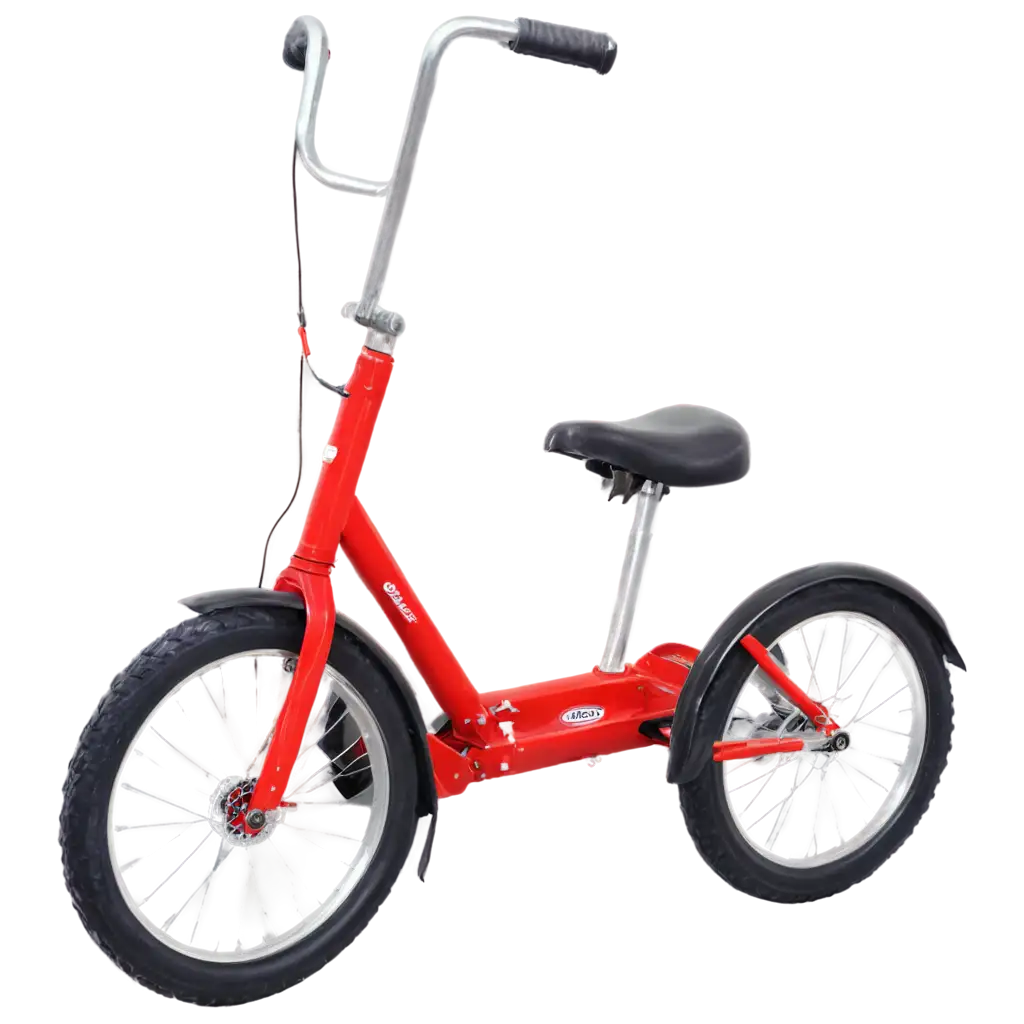 Red-Tricycle-PNG-HighQuality-Transparent-Image-for-Versatile-Use